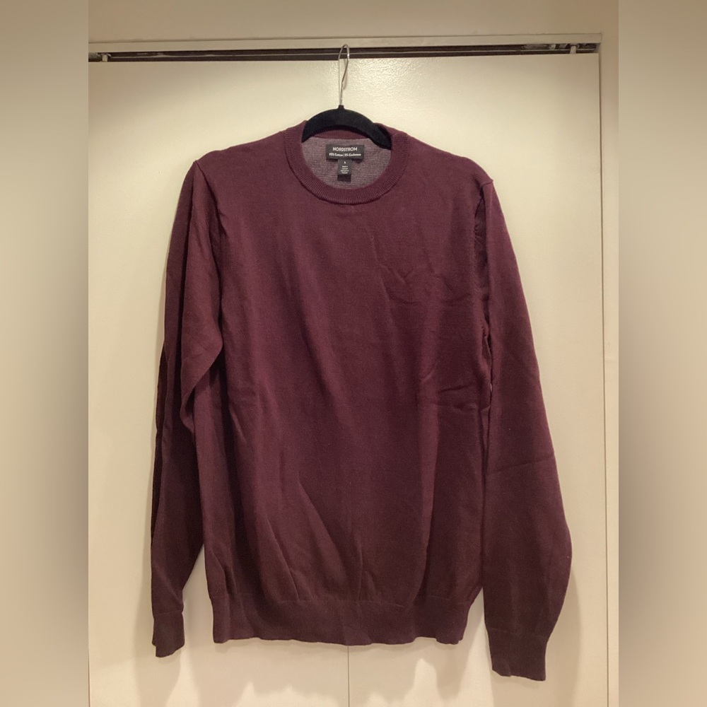 Men's Burgundy Sweater